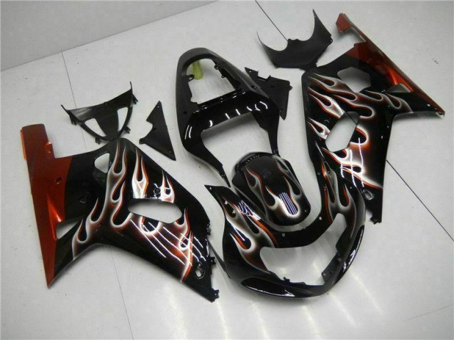 2001-2003 Black Suzuki GSXR 600/750 Motorcycle Bodywork UK 2001-2003 Black Suzuki GSXR 600/750 Motorcycle Bodywork UK