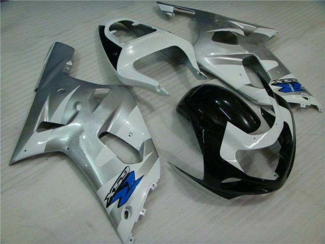 2001-2003 Silver Black Suzuki GSXR 600/750 Motorbike Fairing Kits UK 2001-2003 Silver Black Suzuki GSXR 600/750 Motorbike Fairing Kits UK
