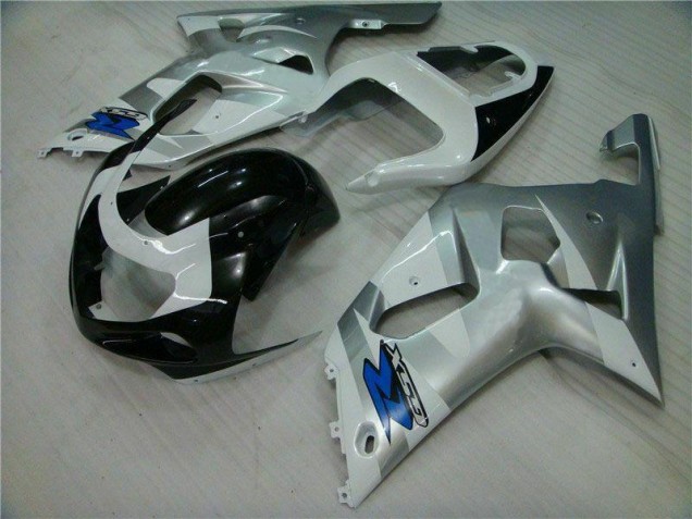 2001-2003 Silver Black Suzuki GSXR 600/750 Motorbike Fairing Kits UK 2001-2003 Silver Black Suzuki GSXR 600/750 Motorbike Fairing Kits UK