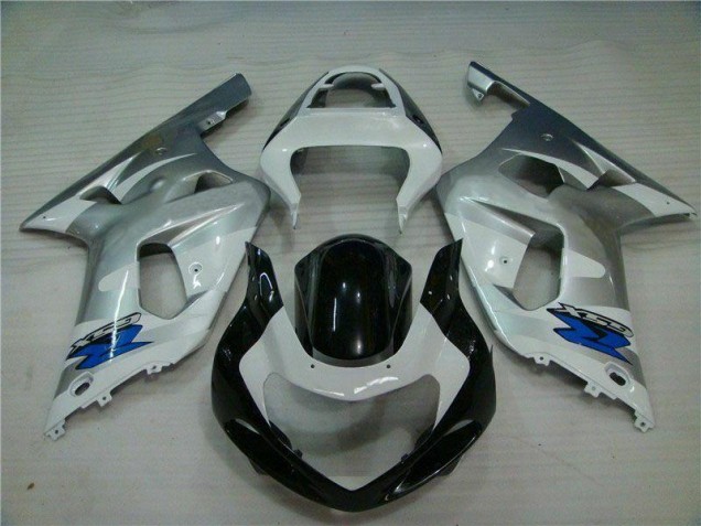 2001-2003 Silver Black Suzuki GSXR 600/750 Motorbike Fairing Kits UK 2001-2003 Silver Black Suzuki GSXR 600/750 Motorbike Fairing Kits UK