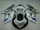 2001-2003 Silver Black Suzuki GSXR 600/750 Motorbike Fairing Kits UK 2001-2003 Silver Black Suzuki GSXR 600/750 Motorbike Fairing Kits UK