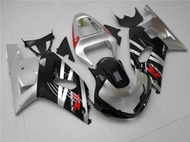 2001-2003 Silver Suzuki GSXR 600/750 Motorcycle Fairings Kits UK 2001-2003 Silver Suzuki GSXR 600/750 Motorcycle Fairings Kits UK