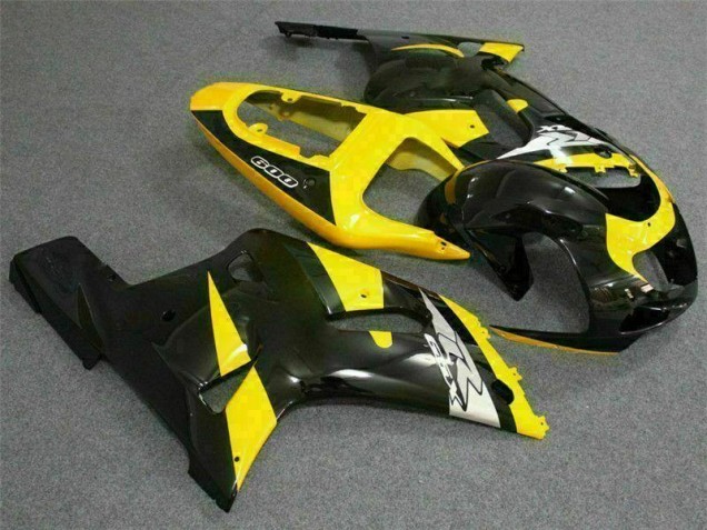 2001-2003 Yellow Black Suzuki GSXR 600/750 Motorcycle Replacement Fairings UK 2001-2003 Yellow Black Suzuki GSXR 600/750 Motorcycle Replacement Fairings UK