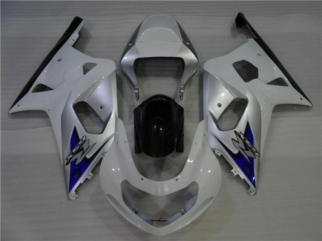 2001-2003 White Silver Suzuki GSXR 600/750 Bike Fairings UK 2001-2003 White Silver Suzuki GSXR 600/750 Bike Fairings UK