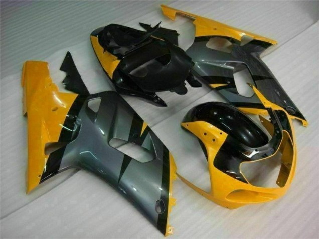 2001-2003 Black Yellow Suzuki GSXR 600/750 Bike Fairing UK 2001-2003 Black Yellow Suzuki GSXR 600/750 Bike Fairing UK