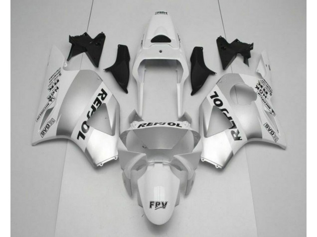 2002-2003 White Silver Black Repsol Honda CBR900RR 954RR Motorcycle Replacement Fairings UK 2002-2003 White Silver Black Repsol Honda CBR900RR 954RR Motorcycle Replacement Fairings UK