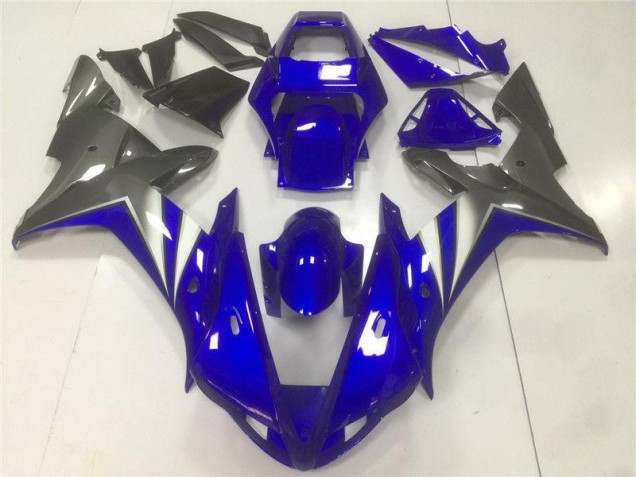 2002-2003 Blue Grey Yamaha YZF R1 Motorcycle Fairings UK 2002-2003 Blue Grey Yamaha YZF R1 Motorcycle Fairings UK