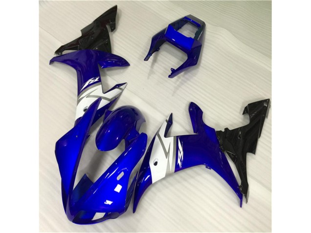2002-2003 Blue White Yamaha YZF R1 Motorcycle Fairing Kits UK 2002-2003 Blue White Yamaha YZF R1 Motorcycle Fairing Kits UK