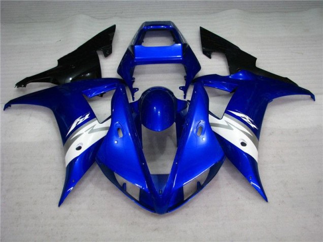 2002-2003 Blue White Yamaha YZF R1 Motorcycle Fairing Kits UK 2002-2003 Blue White Yamaha YZF R1 Motorcycle Fairing Kits UK