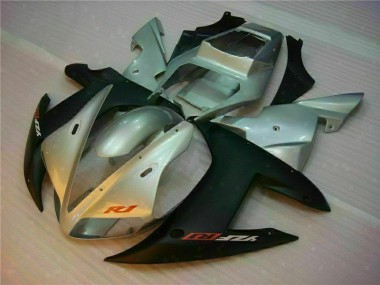 2002-2003 Silver Yamaha YZF R1 Replacement Motorcycle Fairings UK