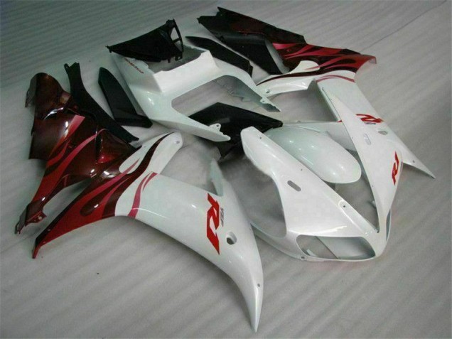2002-2003 White Yamaha YZF R1 Bike Fairing Kit UK 2002-2003 White Yamaha YZF R1 Bike Fairing Kit UK