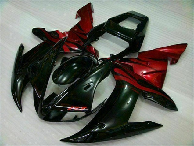 2002-2003 Black Red Yamaha YZF R1 Bike Fairing UK 2002-2003 Black Red Yamaha YZF R1 Bike Fairing UK