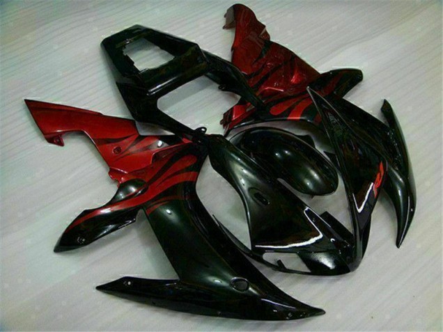 2002-2003 Black Red Yamaha YZF R1 Bike Fairing UK 2002-2003 Black Red Yamaha YZF R1 Bike Fairing UK