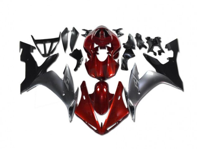 2002-2003 Red Grey Black Yamaha YZF R1 Motorcyle Fairings UK 2002-2003 Red Grey Black Yamaha YZF R1 Motorcyle Fairings UK