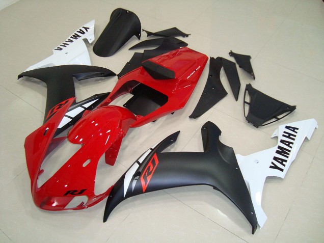 2002-2003 Matte Black Red Yamaha YZF R1 Motorbike Fairing UK 2002-2003 Matte Black Red Yamaha YZF R1 Motorbike Fairing UK