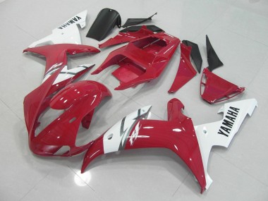 2002-2003 Red White Yamaha YZF R1 Bike Fairings UK