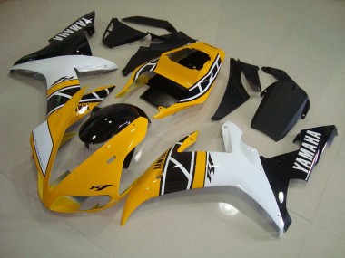 2002-2003 Yellow Anniversary Yamaha YZF R1 Replacement Motorcycle Fairings UK