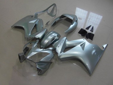 2002-2013 Silver Grey Honda VFR800 Motorcycle Fairings Kits UK