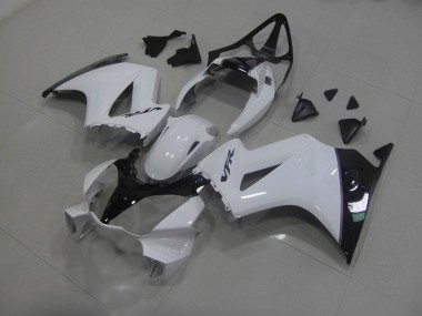 2002-2013 White Black Honda VFR800 Motorcyle Fairings UK