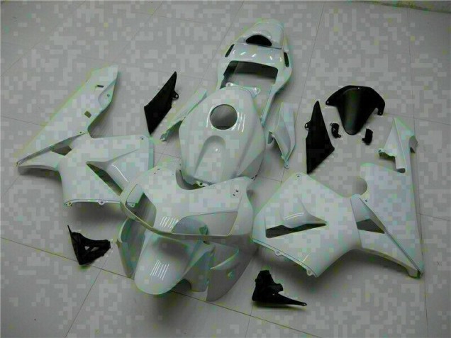 2003-2004 White Honda CBR600RR Motorcyle Fairings & Bodywork UK 2003-2004 White Honda CBR600RR Motorcyle Fairings & Bodywork UK