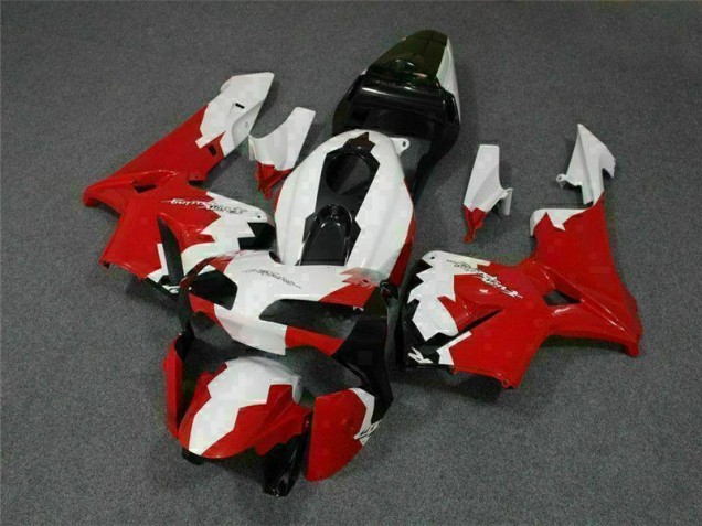 2003-2004 Red White Honda CBR600RR Replacement Motorcycle Fairings UK 2003-2004 Red White Honda CBR600RR Replacement Motorcycle Fairings UK