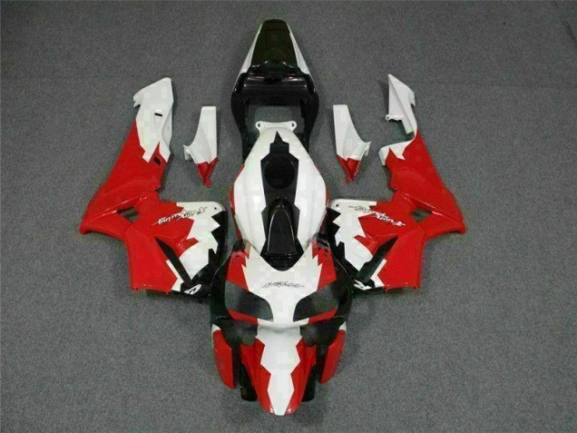 2003-2004 Red White Honda CBR600RR Replacement Motorcycle Fairings UK 2003-2004 Red White Honda CBR600RR Replacement Motorcycle Fairings UK