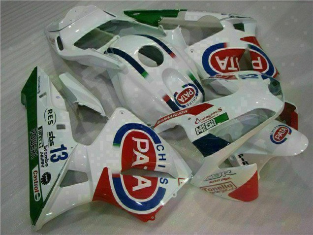 2003-2004 White Honda CBR600RR Motor Bike Fairings & Bodywork UK 2003-2004 White Honda CBR600RR Motor Bike Fairings & Bodywork UK