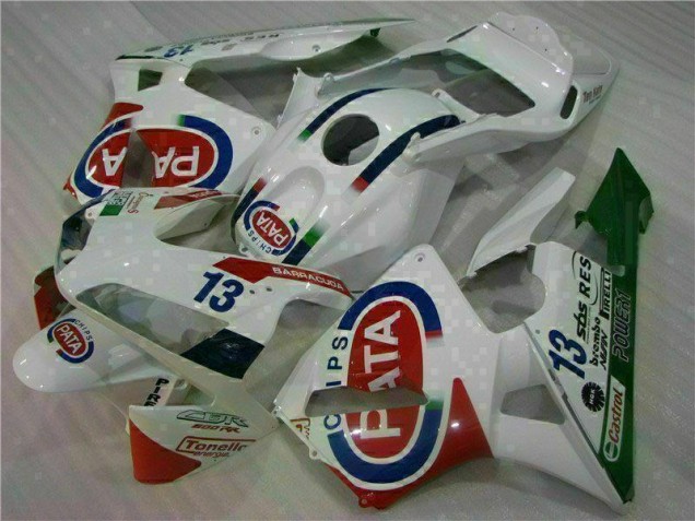 2003-2004 White Honda CBR600RR Motor Bike Fairings & Bodywork UK 2003-2004 White Honda CBR600RR Motor Bike Fairings & Bodywork UK