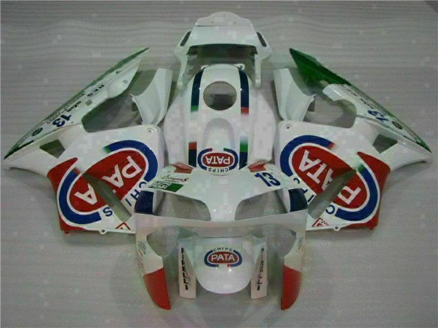 2003-2004 White Honda CBR600RR Motor Bike Fairings & Bodywork UK 2003-2004 White Honda CBR600RR Motor Bike Fairings & Bodywork UK