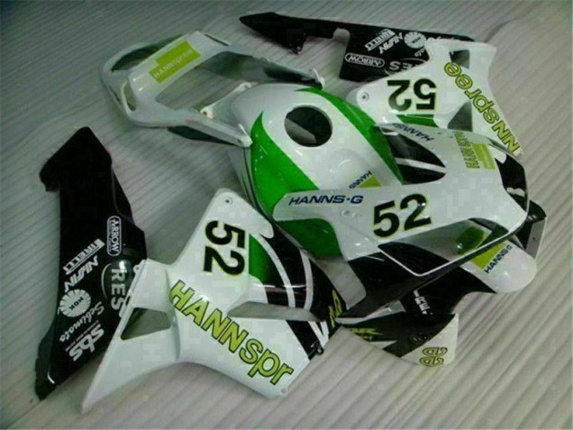 2003-2004 Green White Black Honda CBR600RR Bike Fairing Kit UK 2003-2004 Green White Black Honda CBR600RR Bike Fairing Kit UK