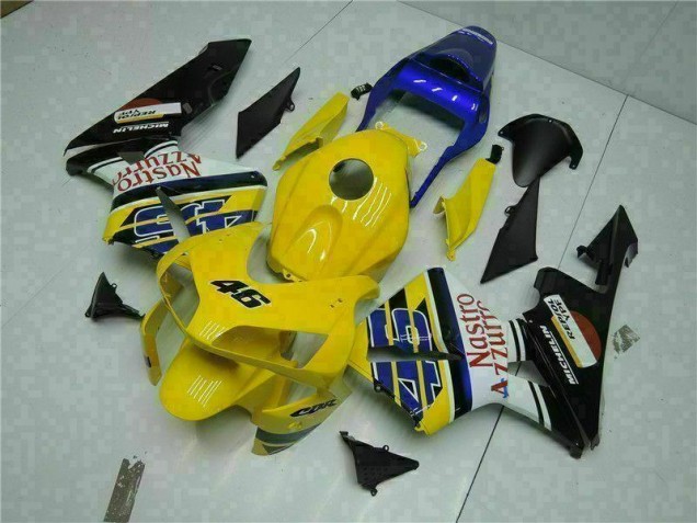2003-2004 Yellow Honda CBR600RR Motorcyle Fairings UK 2003-2004 Yellow Honda CBR600RR Motorcyle Fairings UK