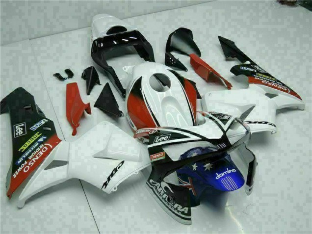 2003-2004 White Blue Honda CBR600RR Motorcylce Fairings UK 2003-2004 White Blue Honda CBR600RR Motorcylce Fairings UK