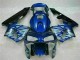 2003-2004 Blue with Silver Flame Honda CBR600RR Motorbike Fairing UK 2003-2004 Blue with Silver Flame Honda CBR600RR Motorbike Fairing UK