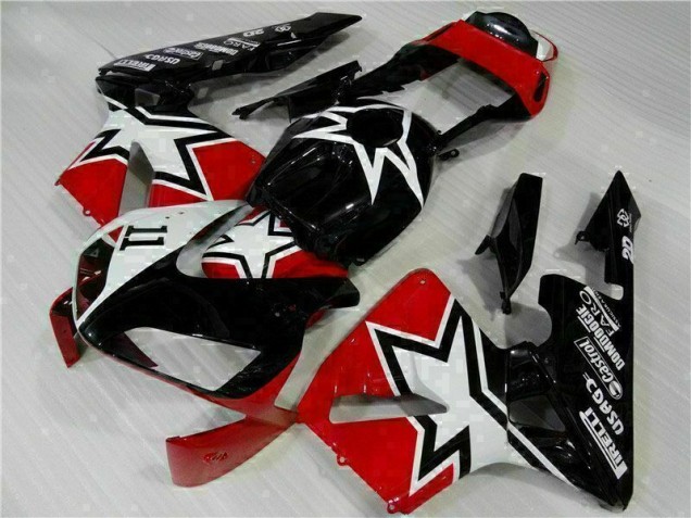 2003-2004 Black White 11 Honda CBR600RR Moto Fairings UK 2003-2004 Black White 11 Honda CBR600RR Moto Fairings UK