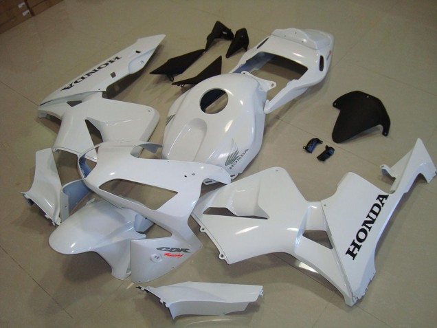 2003-2004 White Black Decal Honda CBR600RR Motorbike Fairings UK 2003-2004 White Black Decal Honda CBR600RR Motorbike Fairings UK