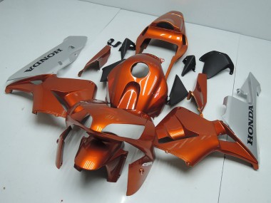 2003-2004 Orange Silver Honda CBR600RR Motorbike Fairing UK