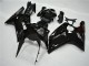 2003-2004 Glossy Black Kawasaki ZX6R Moto Fairings UK 2003-2004 Glossy Black Kawasaki ZX6R Moto Fairings UK