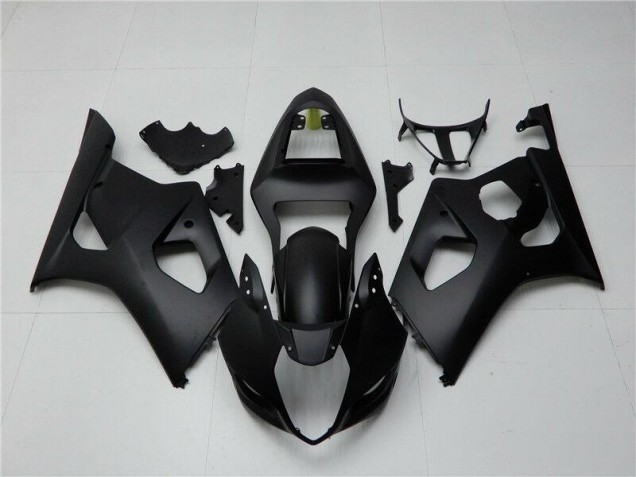 2003-2004 Matte Black Suzuki GSXR 1000 Motorcycle Bodywork UK 2003-2004 Matte Black Suzuki GSXR 1000 Motorcycle Bodywork UK
