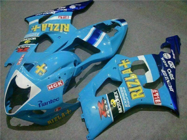 2003-2004 Blue Suzuki GSXR 1000 Bike Fairing Kit UK 2003-2004 Blue Suzuki GSXR 1000 Bike Fairing Kit UK