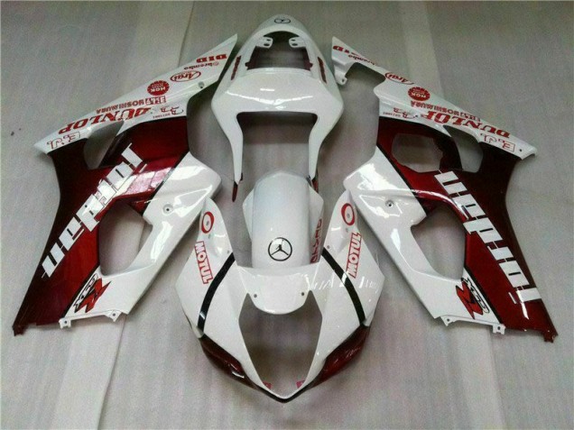 2003-2004 Red White Suzuki GSXR 1000 Motorcycle Bodywork UK 2003-2004 Red White Suzuki GSXR 1000 Motorcycle Bodywork UK