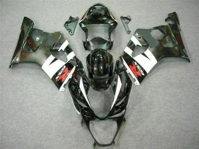 2003-2004 White Black Suzuki GSXR 1000 Motorcycle Replacement Fairings UK 2003-2004 White Black Suzuki GSXR 1000 Motorcycle Replacement Fairings UK