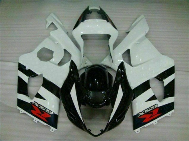 2003-2004 White Black Suzuki GSXR 1000 Motorcyle Fairings UK 2003-2004 White Black Suzuki GSXR 1000 Motorcyle Fairings UK