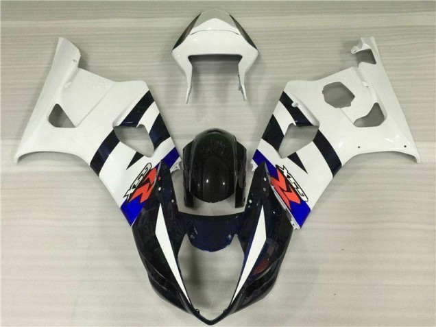 2003-2004 White Black Suzuki GSXR 1000 Motorcylce Fairings UK 2003-2004 White Black Suzuki GSXR 1000 Motorcylce Fairings UK