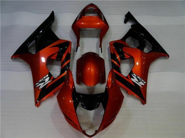 2003-2004 Brown Black Suzuki GSXR 1000 Motorcycle Fairings UK 2003-2004 Brown Black Suzuki GSXR 1000 Motorcycle Fairings UK