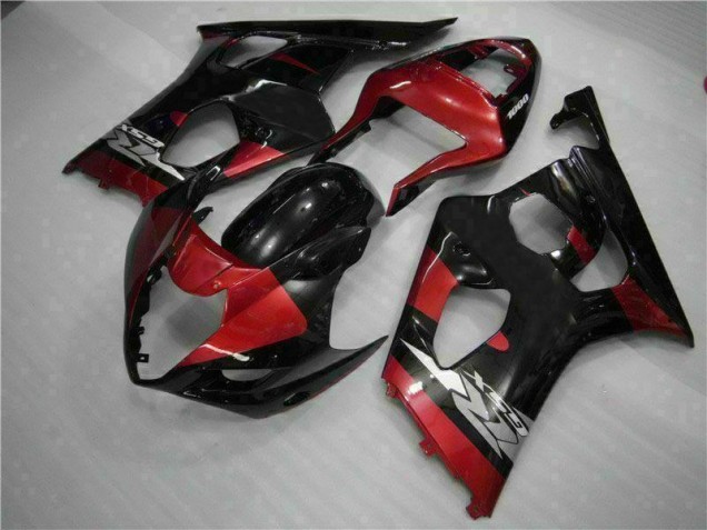 2003-2004 Red Black Suzuki GSXR 1000 Motorcycle Fairing Kits UK 2003-2004 Red Black Suzuki GSXR 1000 Motorcycle Fairing Kits UK