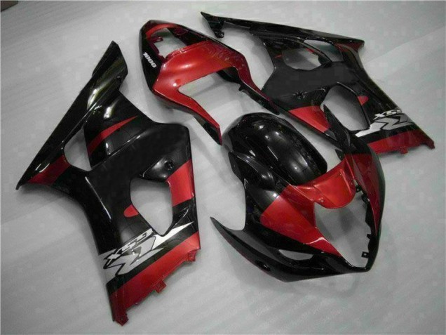 2003-2004 Red Black Suzuki GSXR 1000 Motorcycle Fairing Kits UK 2003-2004 Red Black Suzuki GSXR 1000 Motorcycle Fairing Kits UK