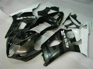 2003-2004 White Black Suzuki GSXR 1000 Bike Fairing UK