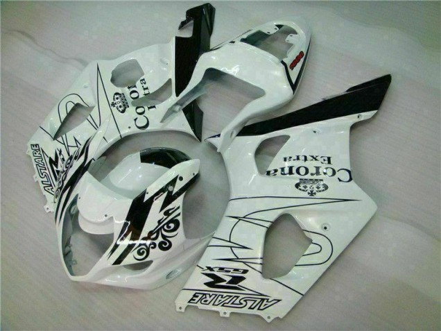 2003-2004 White Suzuki GSXR 1000 Motor Bike Fairings UK 2003-2004 White Suzuki GSXR 1000 Motor Bike Fairings UK