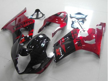 2003-2004 Black Red Suzuki GSXR 1000 Bike Fairing UK