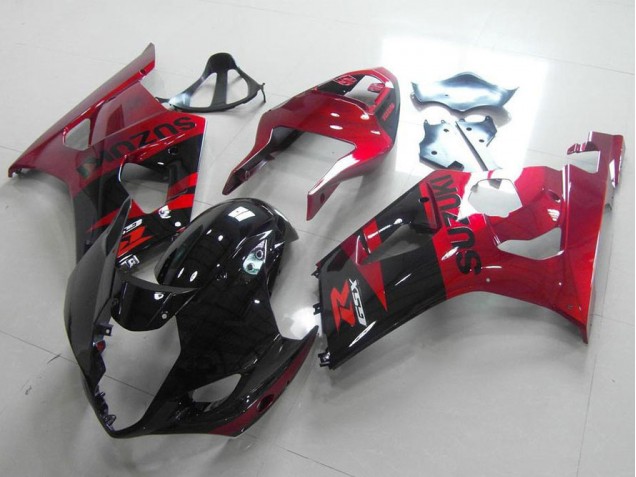 2003-2004 Black Red Suzuki GSXR 1000 Bike Fairing UK 2003-2004 Black Red Suzuki GSXR 1000 Bike Fairing UK
